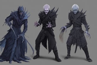 fantasy horror and fantasy horror character