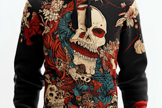 design creative hoodie and sweatshirt