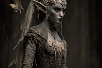 fantasy horror and fantasy horror character