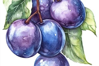 create a hand drawn medieval or botanical illustratio