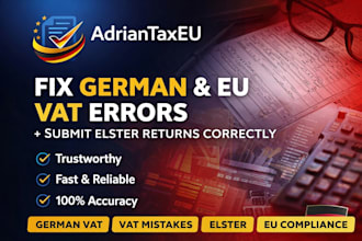 fix your german and eu vat errors and submit elster returns correctly