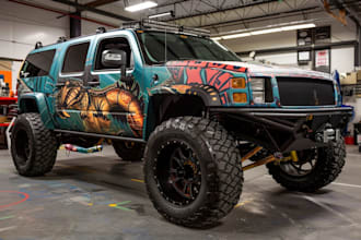 do amazing racing car wrap, racing car design