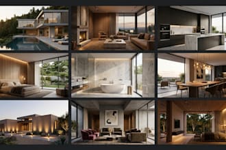 create architectural 3d models and photorealistic renders