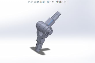 design and create 3d cad models , technical drawings using solidworks