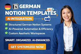 german notion template with ai integration notion aesthetic notion workspace