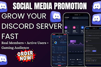 grow your gaming discord server with real active members minecraft, fivem, rust