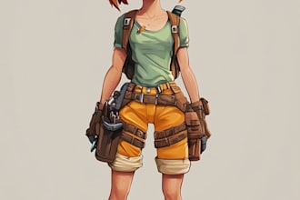 design 2d game character