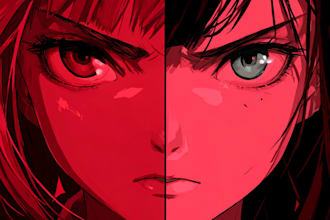 draw anime art for you