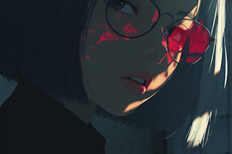 draw beautiful sfw or nsfw anime art illustration