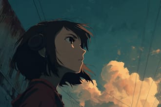 draw anime art for you