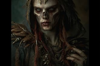 fantasy horror and fantasy horror character