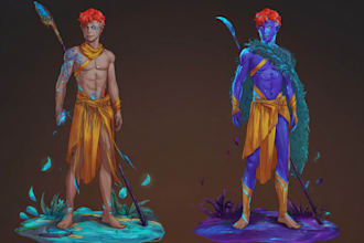 design an your dnd character or party,rpg