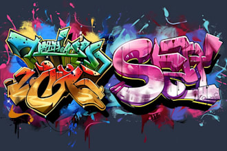 make custom graffiti design