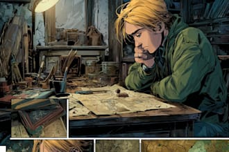 draw anime manga comic book illustration manga