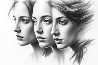 draw pencil or charcoal portrait drawings