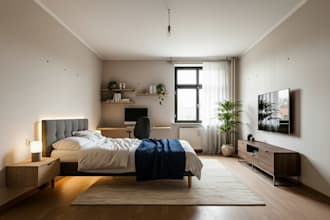 design realistic 3d interior renders for your home