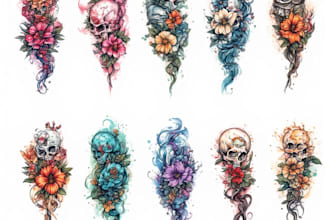 professional creative tattoo design