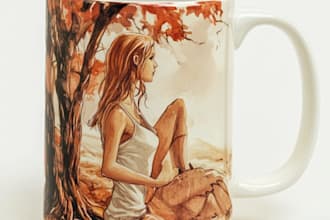 make a design for your printify mug