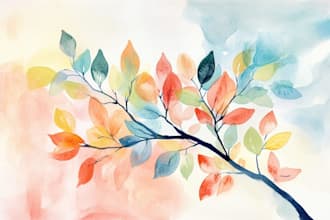 draw a watercolor illustration