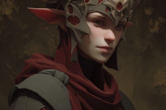 draw fantasy character or monster for dnd illustration