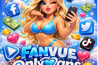 fast subs ai fanvue promotion, onlyfans page promotion, twitter, tiktok