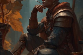 draw epic fantasy characters, dnd heroes, and original creatures