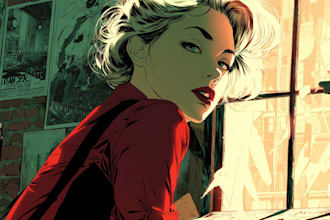 comic book illustration with comic book illustrator