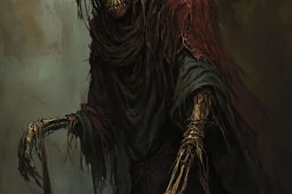 fantasy horror and fantasy horror character