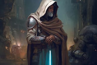 draw your star wars character design