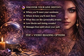 predict when and where you will meet your soulmate