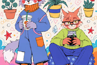 make draw furry art or what you ask me for