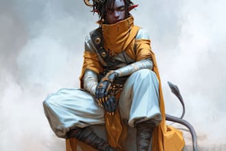 draw any fantasy character that you want