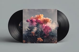 make a custom album cover for your single or ep