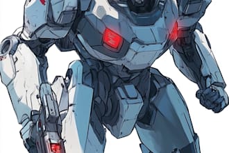 high quality robot, mecha concepts