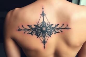 design a modern and minimalist tattoo design