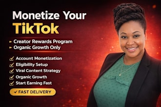 monetize your tiktok account