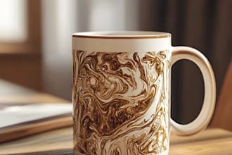 do mug design for you
