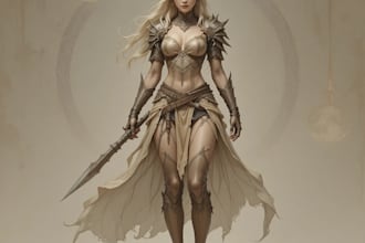 fantasy character art and unique fantasy character