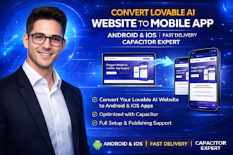 fix convert your lovable ai website to android app and ios app using capacitor