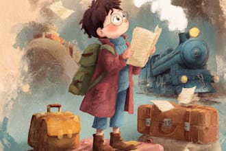 do children book illustration and children book illustrator