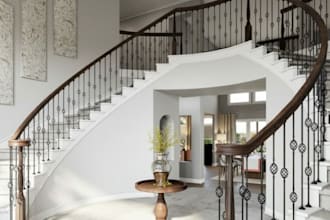 create detailed 2d drawings and realistic 3d staircase designs