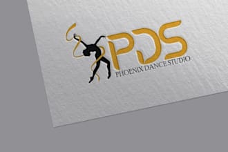 design a creative dance logo for studios, dancers, and entertainment brands