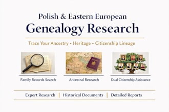 do polish and eastern european ancestry research with verified sources