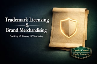 draft a trademark licensing and brand merchandising agreement