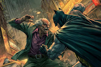 design comic book illustration with comic book illustrator