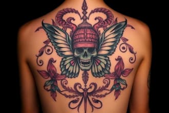 create a cover up or makeover your tattoo design