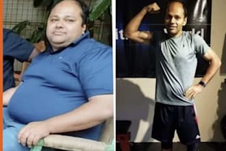 be your online fitness coach and create a custom workout and diet plan