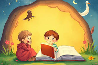 draw children book illustrations for your story