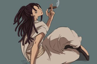 draw the character you wish for