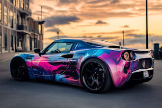 professional vehicle wrap design, car wrap